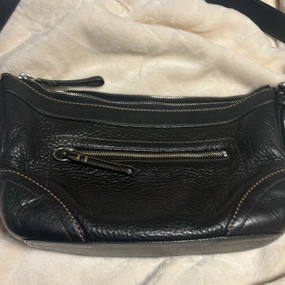 Black leather Coach Bag - Picture 6 of 7